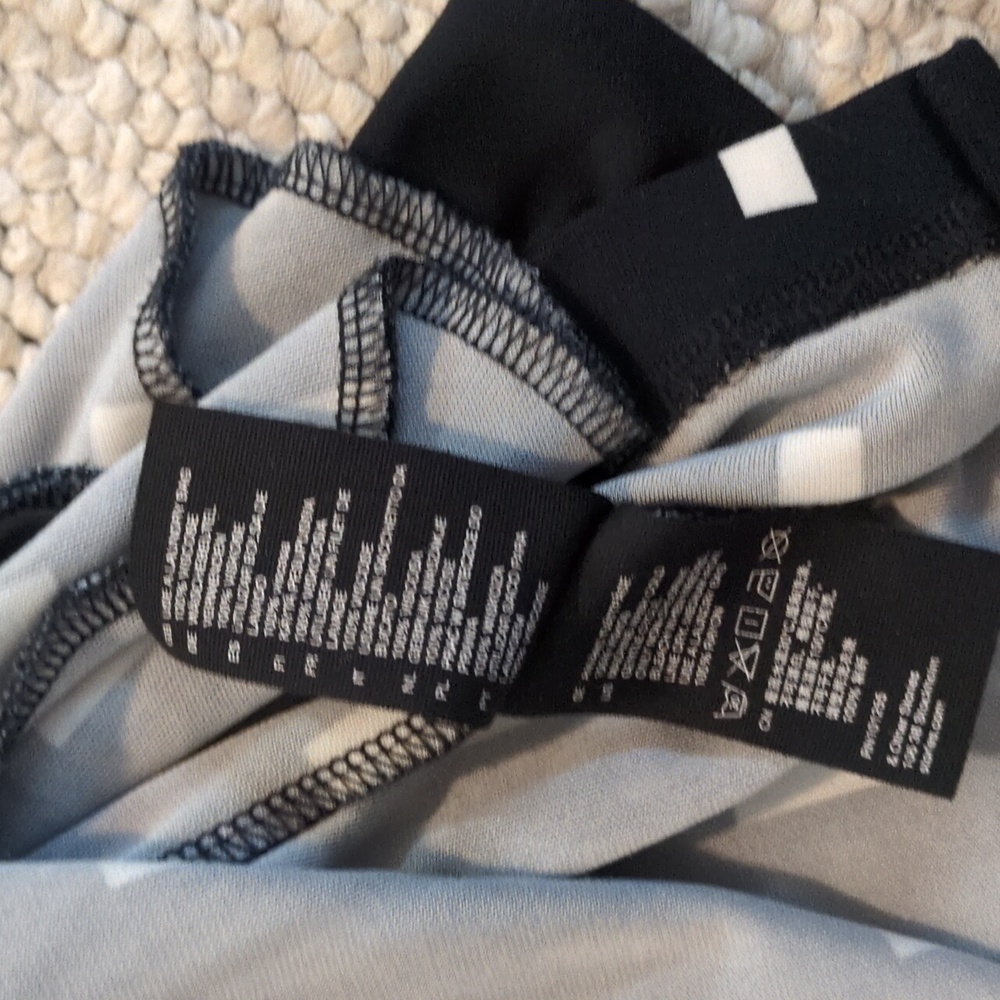 & Other Stories Navy Dress with White Dash Design - Picture 4 of 4